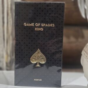 Milano Game of Spades King Parfum - Black and Gold 3.4oz